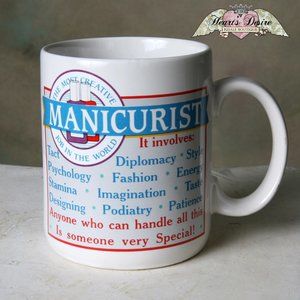 Coffee Mug Manicurist Defined Super Cute Mug for the Manicurist in your Life